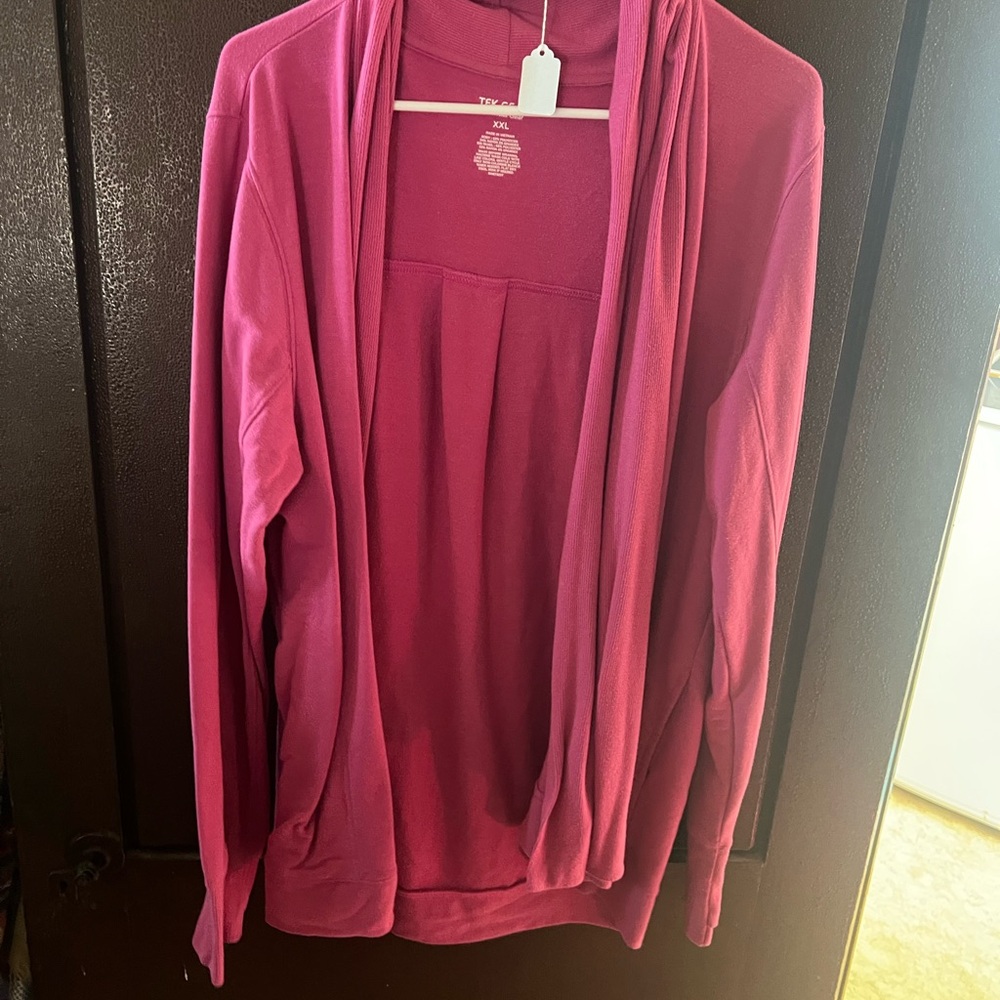 Tek Gear Fuchsia Essential Top